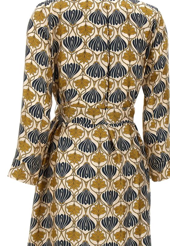 25FW 막스마라 미디 원피스 2529226142600 005 MultiColour - MAX MARA