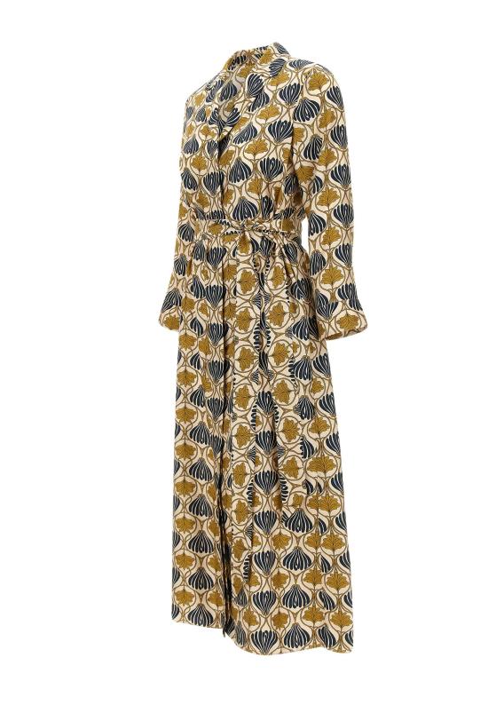 25FW 막스마라 미디 원피스 2529226142600 005 MultiColour - MAX MARA