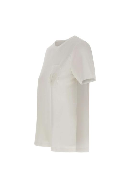 25FW 에스막스마라 반팔 티셔츠 2529976011600 001 White - 'S MAX MARA