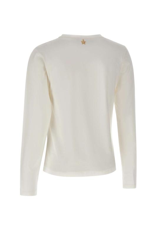 25FW 카오스 반팔 티셔츠 RIJBR001 1041 White - KAOS