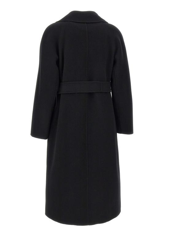 25FW 막스마라 스튜디오 코트 2526016111600 007 Black - MAX MARA STUDIO