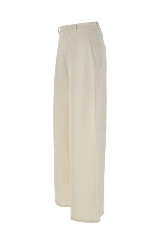 25FW 에스막스마라 MERLOT 메를로 코튼 팬츠 2529786021600 001 White - 'S MAX MARA