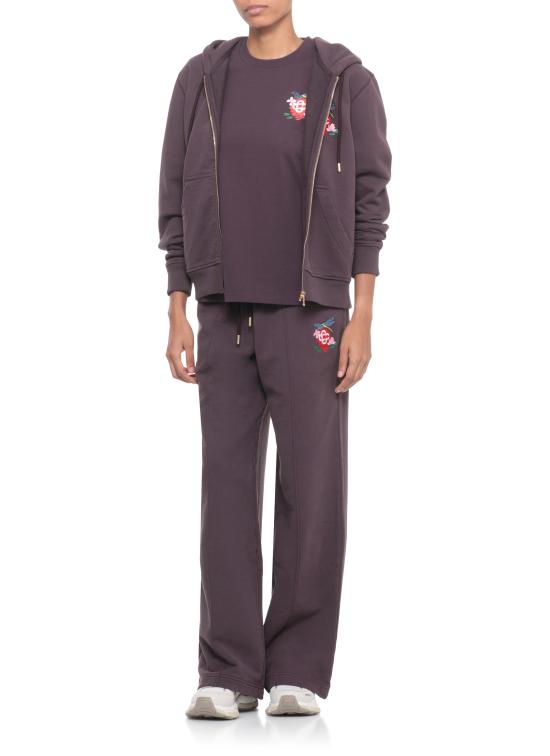 25FW 카사블랑카 스트레이트 팬츠 WAW25JTR10104 AUBERGINE Purple - CASABLANCA