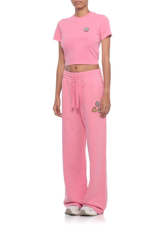 25FW 카사블랑카 반팔 티셔츠 WAW25JTS00901 PINK Pink - CASABLANCA