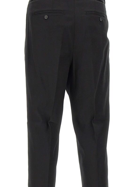 25FW 파올로페코라 스트레이트 팬츠 B0515183 9000 Black - PAOLO PECORA