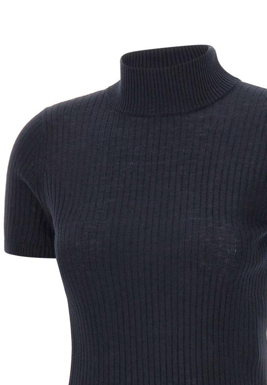 25FW 막스마라 스튜디오 터틀넥 2526366081600 007 Black - MAX MARA STUDIO