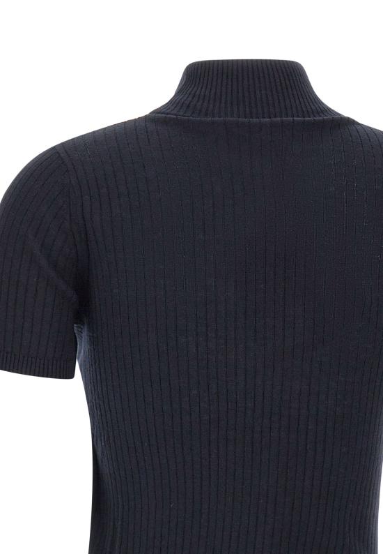 25FW 막스마라 스튜디오 터틀넥 2526366081600 007 Black - MAX MARA STUDIO