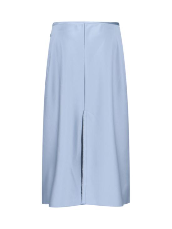 25FW 아미 미디 스커트 FSK447 PL0037 4506 Blue - AMI