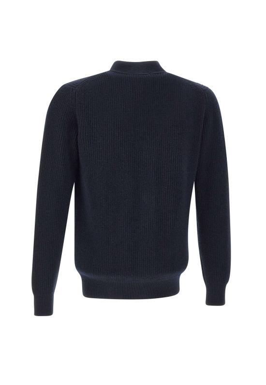 25FW 필리포 드 로렌티스 가디건 CB3MLT WC7P891 Blue - FILIPPO DE LAURENTIIS