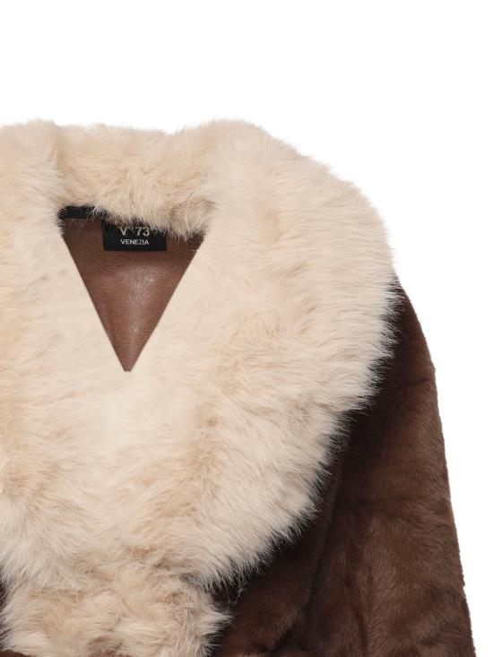 25FW 브이73 코트 73C19EX01 PENNYMARRONE BEIGE Beige brown - V73