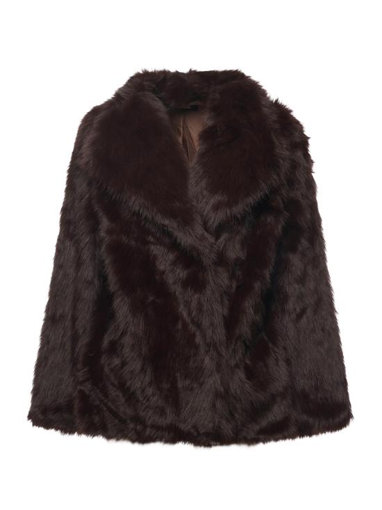 25FW 브이73 코트 73C19EX03 PENNYMARRONE Brown