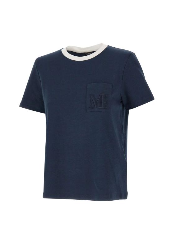 25FW 에스막스마라 반팔 티셔츠 2529976011600 Blue