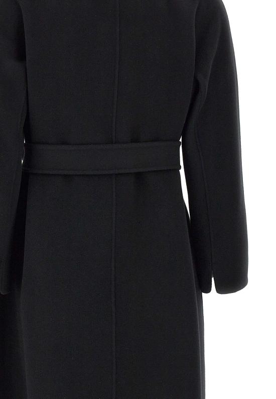 25FW 에스막스마라 에스투리아 버진울 코트  2529016081600 013 Black - 'S MAX MARA