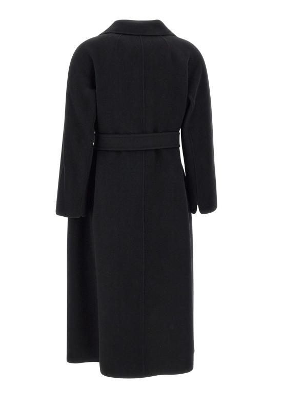 25FW 에스막스마라 에스투리아 버진울 코트  2529016081600 013 Black - 'S MAX MARA