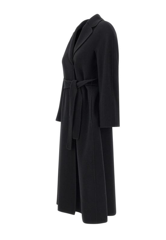 25FW 에스막스마라 에스투리아 버진울 코트  2529016081600 013 Black - 'S MAX MARA