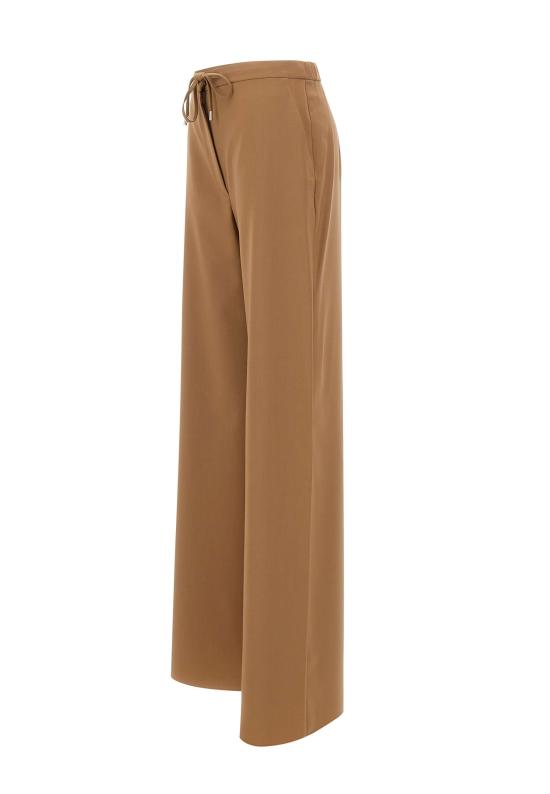 25FW 막스마라 스튜디오 스트레이트 팬츠 2526136051600 026 Brown - MAX MARA STUDIO