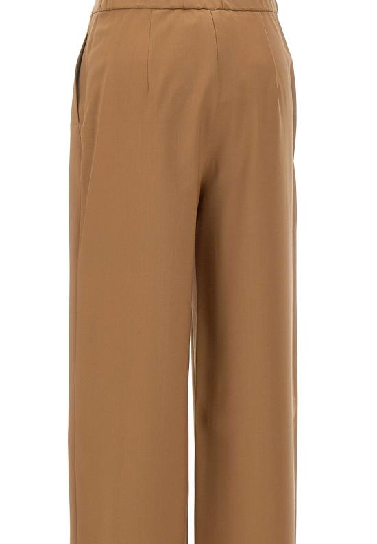 25FW 막스마라 스튜디오 스트레이트 팬츠 2526136051600 026 Brown - MAX MARA STUDIO