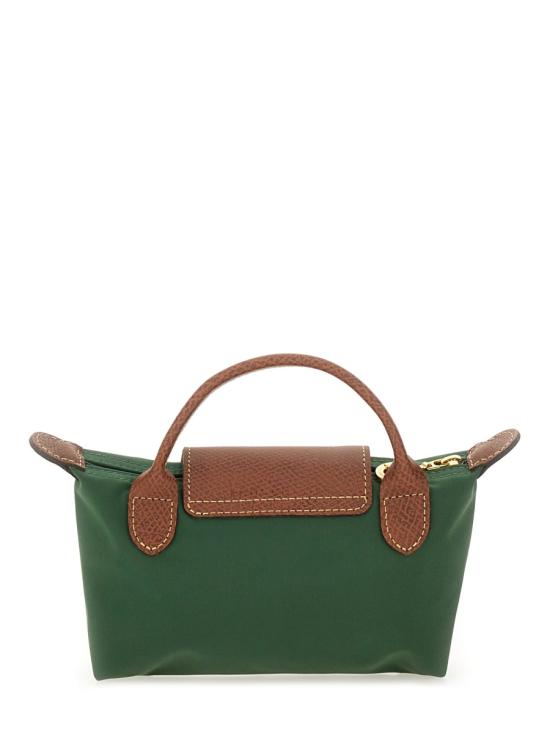 25FW 롱샴 르 플라아쥬 오리지널 핸들 파우치 34175 089P95 GREEN - LONGCHAMP