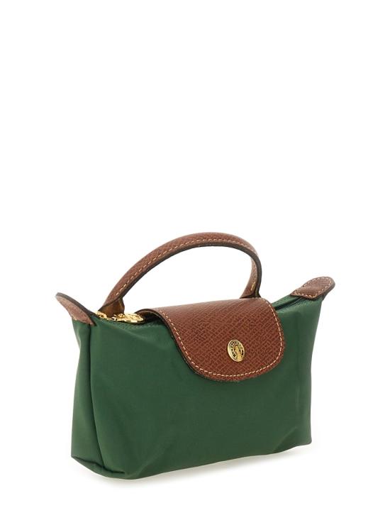 25FW 롱샴 르 플라아쥬 오리지널 핸들 파우치 34175 089P95 GREEN - LONGCHAMP