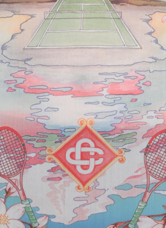 25FW 카사블랑카 스웨터 WPF25JTP02802 MESH MultiColour - CASABLANCA