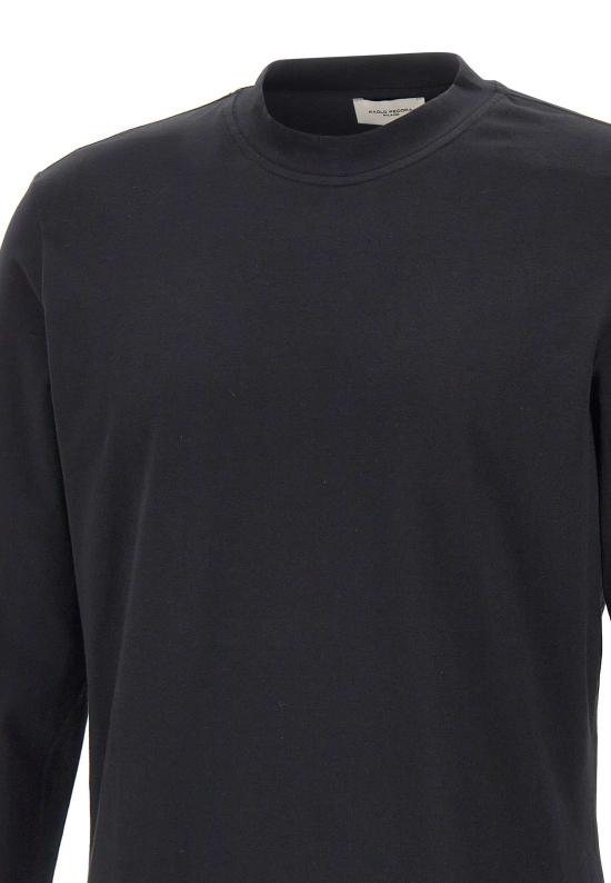 25FW 파올로페코라 스웨터 F0514074 9000 Black - PAOLO PECORA