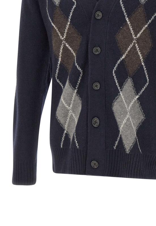 25FW 파올로페코라 가디건 A056F002 U681 Blue - PAOLO PECORA