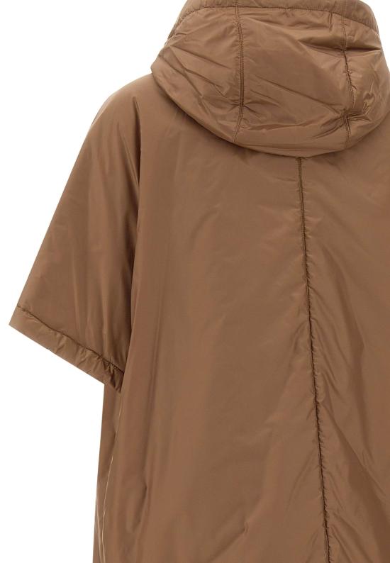 25FW 막스마라 더 큐브 케이프 패딩 자켓 케이프   2529736024600 051 Brown - MAXMARA THE CUBE