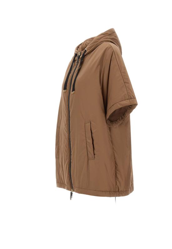 25FW 막스마라 더 큐브 케이프 패딩 자켓 케이프   2529736024600 051 Brown - MAXMARA THE CUBE