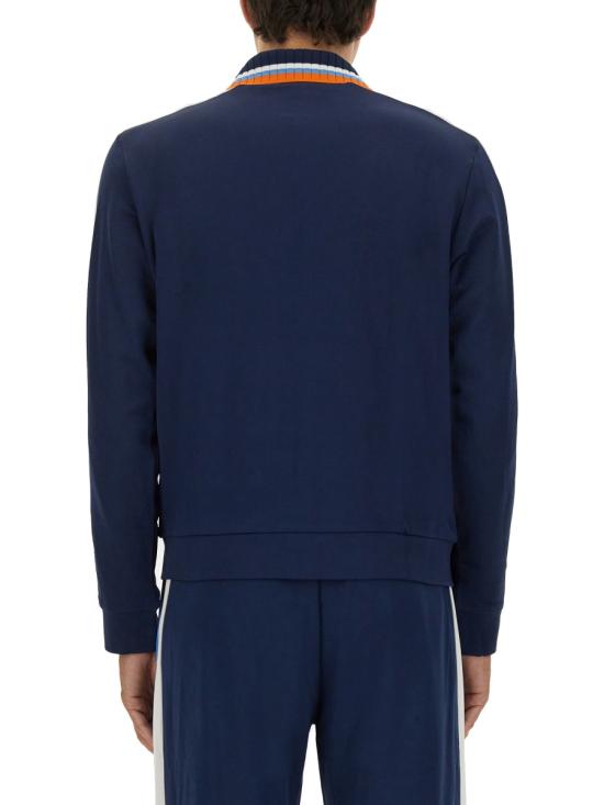 25FW 카사블랑카 봄버 자켓 MPF25 JTP 391 01NAVY WHITE BLUE - CASABLANCA