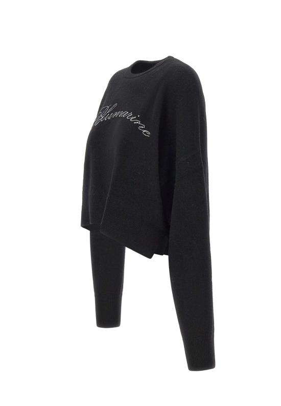 25FW 블루마린 스웨터 2M617A N0990 Black - BLUMARINE