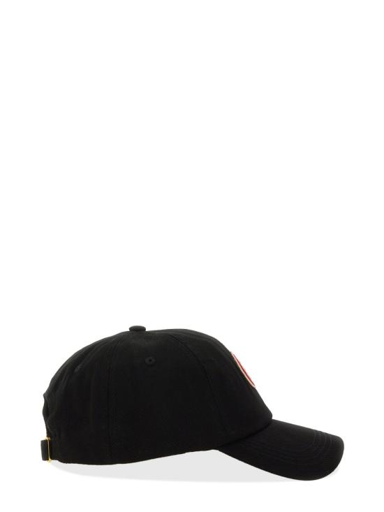 25FW 카사블랑카 볼캡 APF25 HAT 002 03CASABLANCALOGO BLACK - CASABLANCA