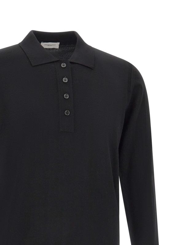 25FW 파올로페코라 폴로 티셔츠 A010F001 9000 Black - PAOLO PECORA