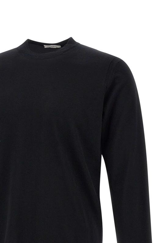 25FW 파올로페코라 스웨터 A001F001 9000 Black - PAOLO PECORA
