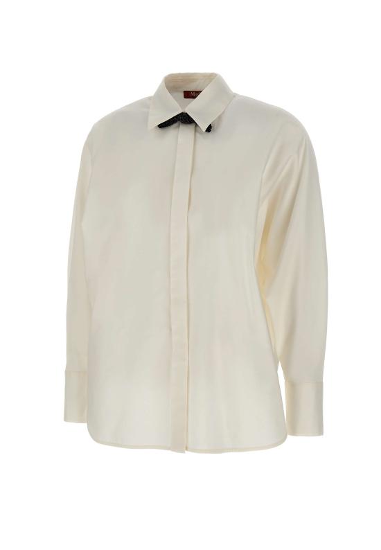 25FW 막스마라 스튜디오 셔츠 2526116043600 001 White