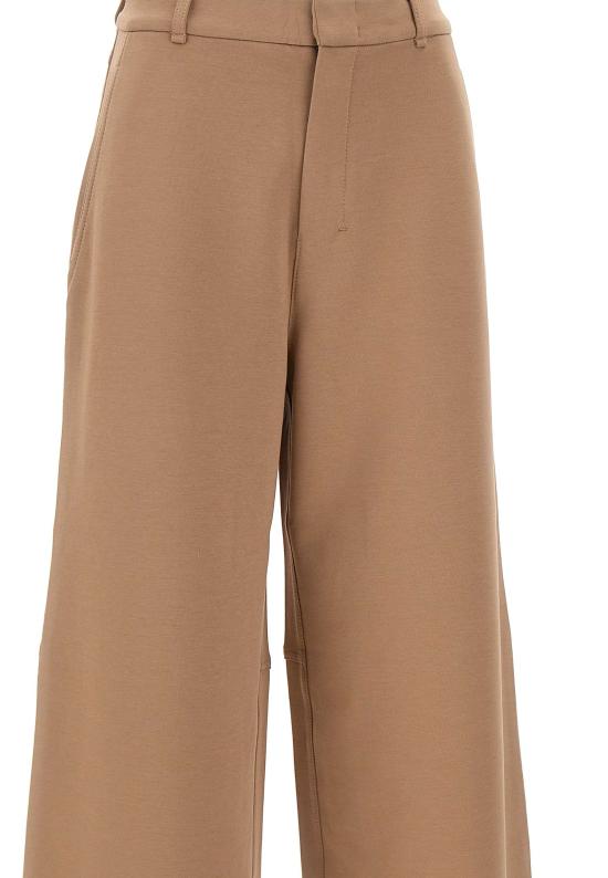 25FW 에스막스마라 MERLOT 메를로 코튼 팬츠 2529786021600 005 Brown - 'S MAX MARA