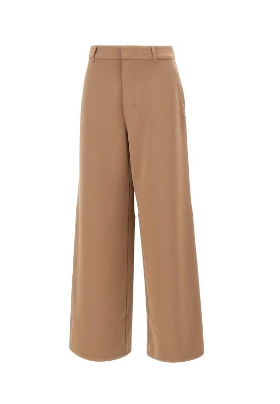 25FW 에스막스마라 MERLOT 메를로 코튼 팬츠 2529786021600 005 Brown