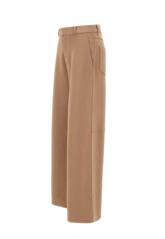 25FW 에스막스마라 MERLOT 메를로 코튼 팬츠 2529786021600 005 Brown - 'S MAX MARA