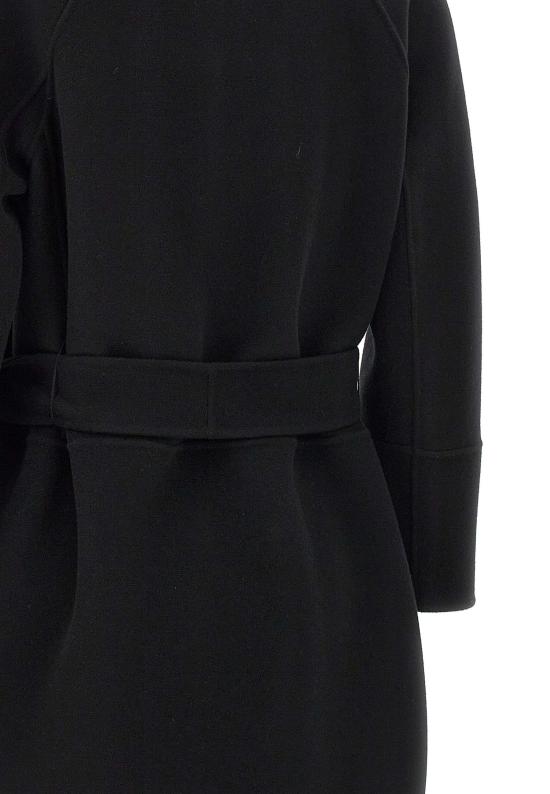 25FW 에스막스마라 ARONA 아로나 쇼트 더블 페이스 울 코트 2529016071600 013 Black - 'S MAX MARA