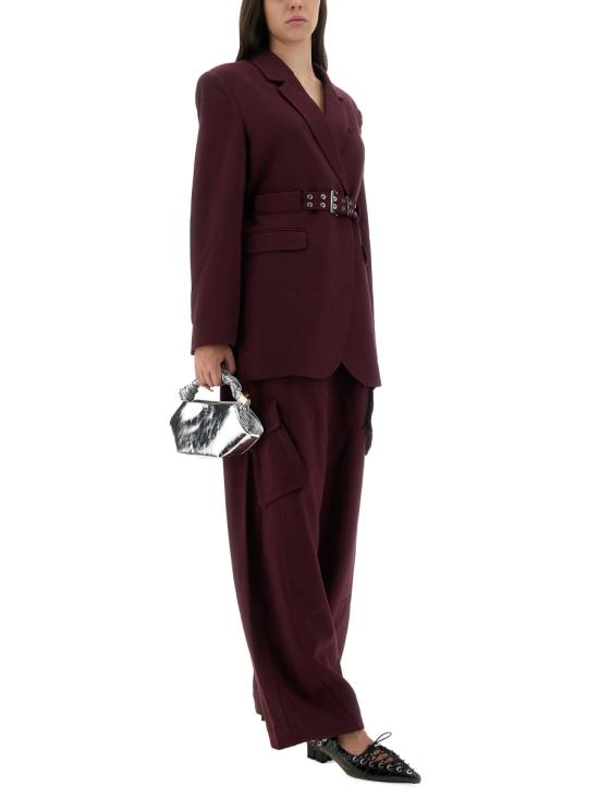 25FW 가니 스트레이트 팬츠 W0882 431 BORDEAUX - GANNI