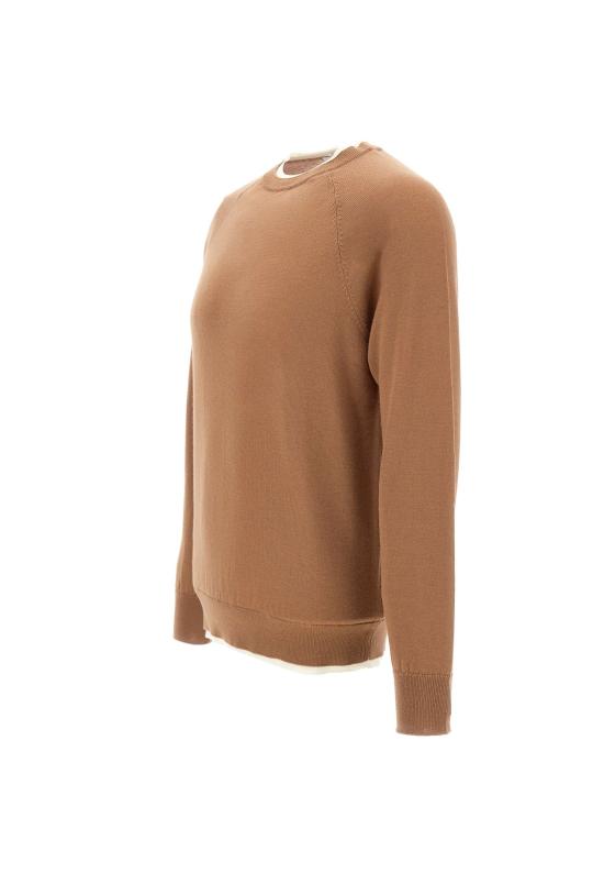 25FW 일레븐티 스웨터 L76MAGL79 MAG0L02915700 Brown - ELEVENTY