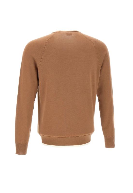 25FW 일레븐티 스웨터 L76MAGL79 MAG0L02915700 Brown - ELEVENTY