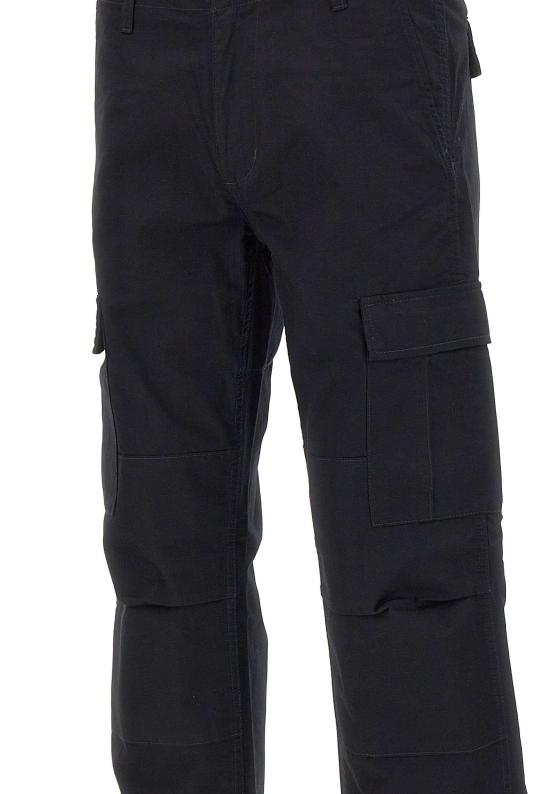 25FW 칼하트 WIP 스트레이트 팬츠 I032468 890230 Black - CARHARTT WIP