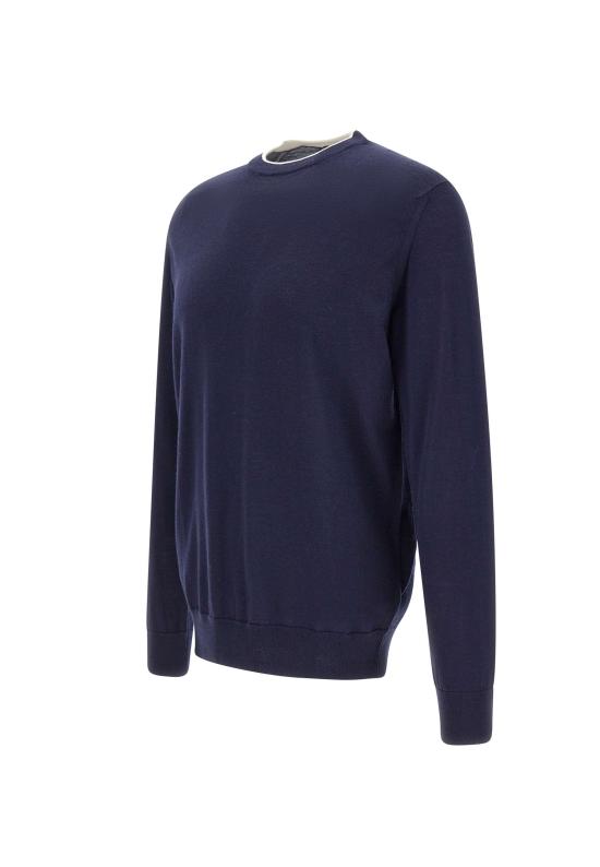 25FW 일레븐티 스웨터 L76MAGL36 MAG0L0181101 Blue - ELEVENTY