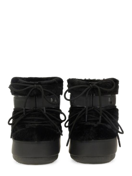 25FW 문부츠 아이콘 나일론 로우 부츠 80D1409390 N001 BLACK - MOON BOOT