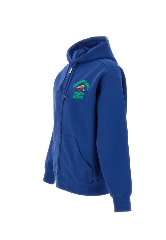 25FW 칼하트 WIP 긴팔 티셔츠 I035177 391XX Blue - CARHARTT WIP