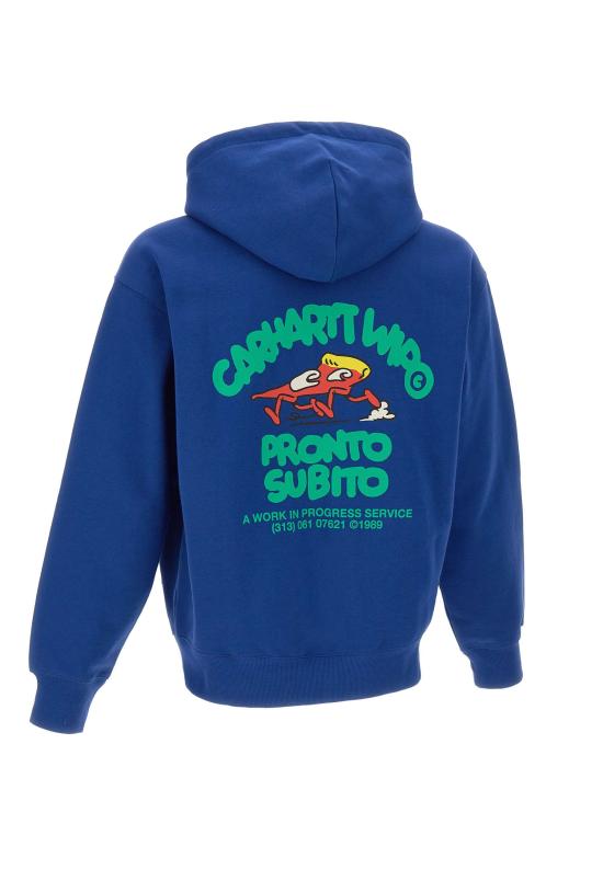 25FW 칼하트 WIP 긴팔 티셔츠 I035177 391XX Blue - CARHARTT WIP