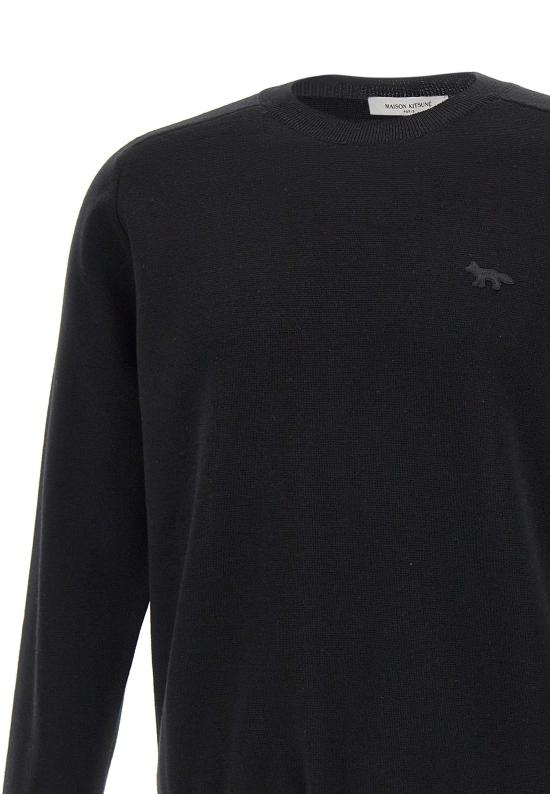 25FW 메종키츠네 스웨터 PM00813KT1168 P199 Black - MAISON KITSUNE