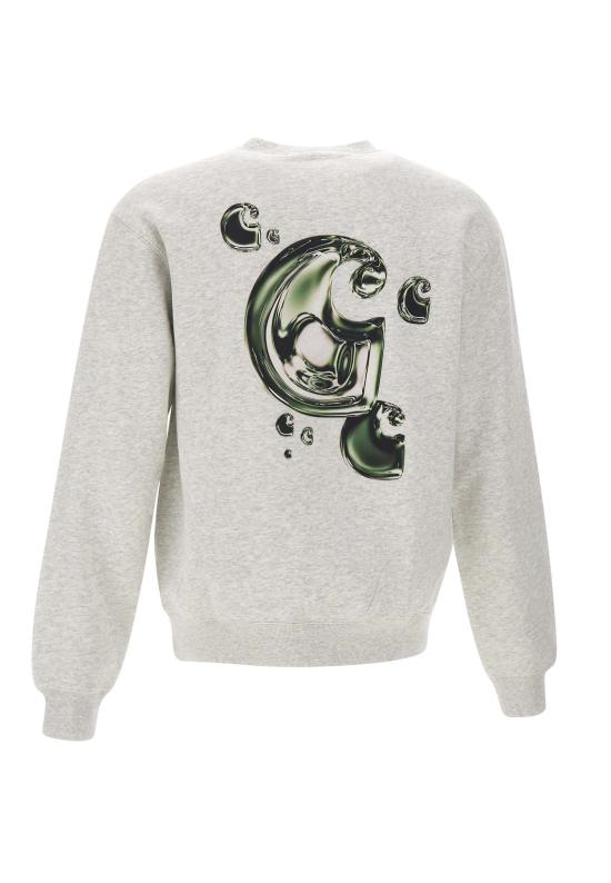 25FW 칼하트 WIP 긴팔 티셔츠 I035189 482XX Grey - CARHARTT WIP