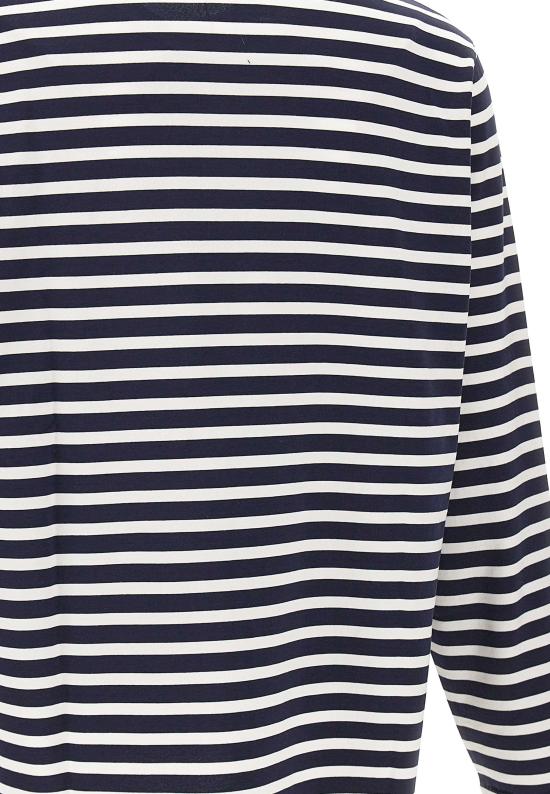 25FW 메종키츠네 폭스 헤드 롱슬리브 티셔츠 PM00122KJ0044 B481 Blue - MAISON KITSUNE