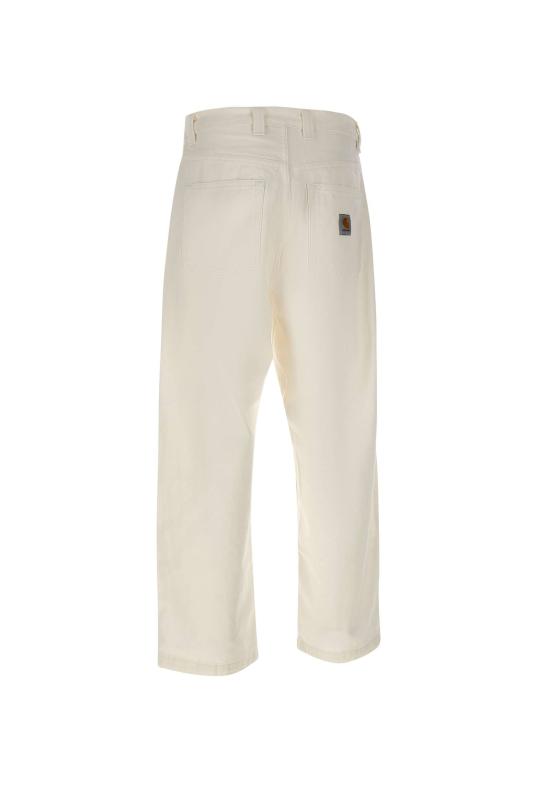 25FW 칼하트 WIP 데님 팬츠 I035893 0202 White - CARHARTT WIP
